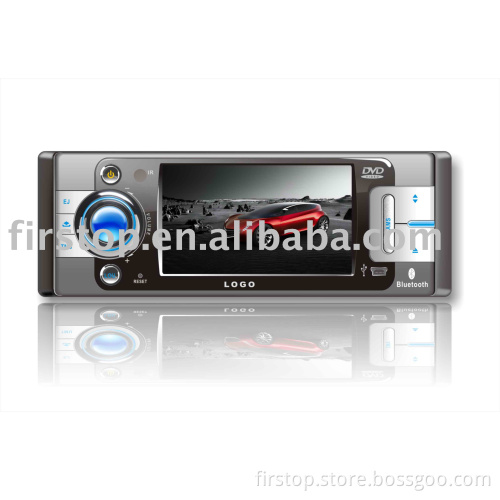 4.3" car DVD player with bluetooth , Ipot , RDS